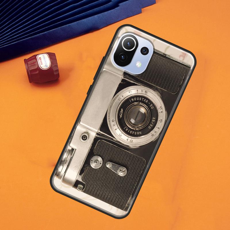 Ретро-камера Винтажный чехол Для POCO F5 X3 X5 Pro F3 F4 X4 GT M5s C40 Чехол Для Xiaomi 13 11T 12T Pro 12 Lite 12X