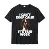 Я не могу сохранять спокойствие, забавная футболка с изображением выставки коз, дизайнерские хлопковые мужские футболки, большие футболки для компьютерных фанатов