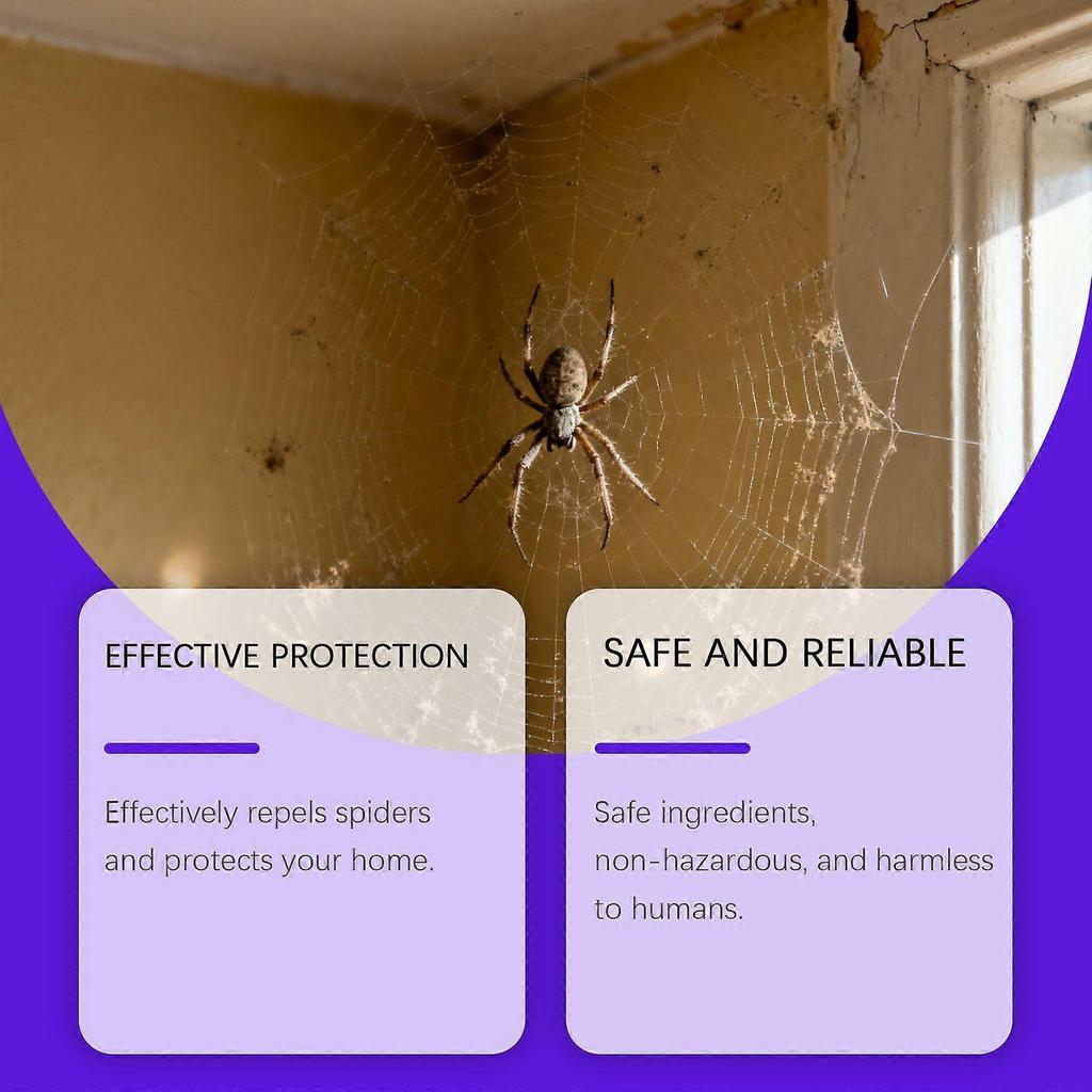Moonspry Spider Repellent Spray - Gentle Ingredients For Daily Indoor Cleaning, Convenient Household Protective Spray