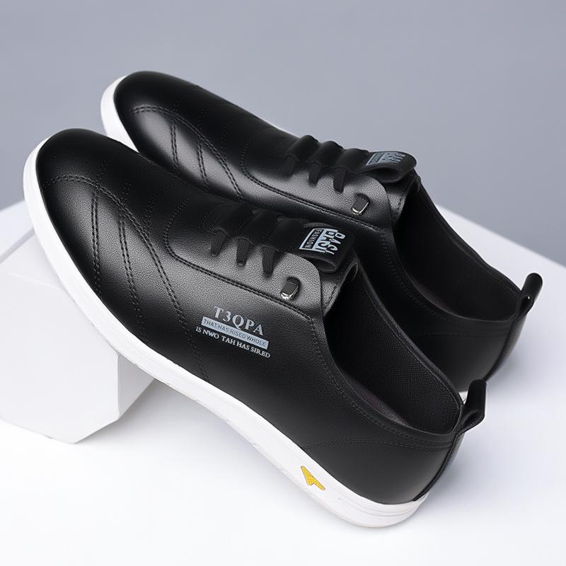 Брендовые мужские модные повседневные туфли на шнуровке с противоскользящей подошвой, мужские удобные туфли для отдыха на открытом воздухе с мягкой подошвой, классическая универсальная обувь