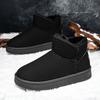 Мужская обувь Зимние ботинки Мужские Флисовые Утепленные Теплые Мужские Повседневные Уличные Высокие Зимние Мужские Хлопковые Ботинки