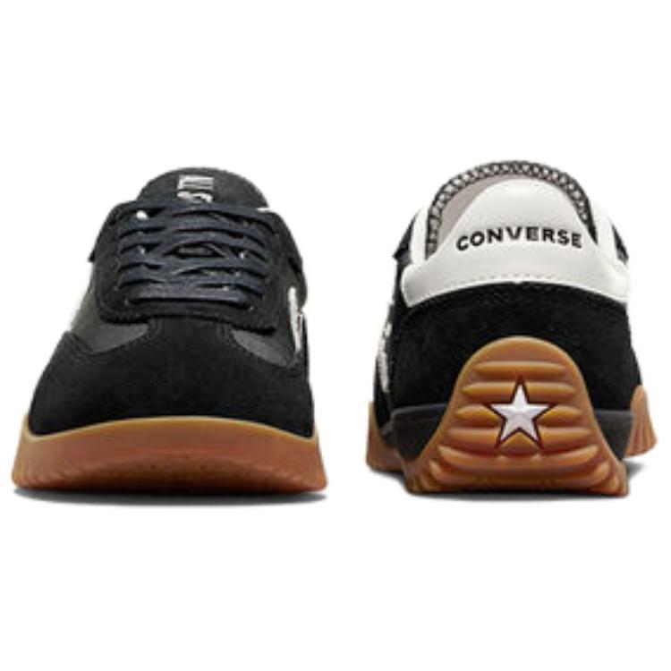 Converse Кеды Run Star Trainer Ретро Удобные Низкие Повседневные Унисекс Черные