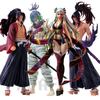 Новый убийца демонов Даки, аниме-фигурка Kokushibou/Gyuutarou, фигурка Kimetsu No Yaiba Tsugikuni Yoriichi, фигурка куклы, игрушки
