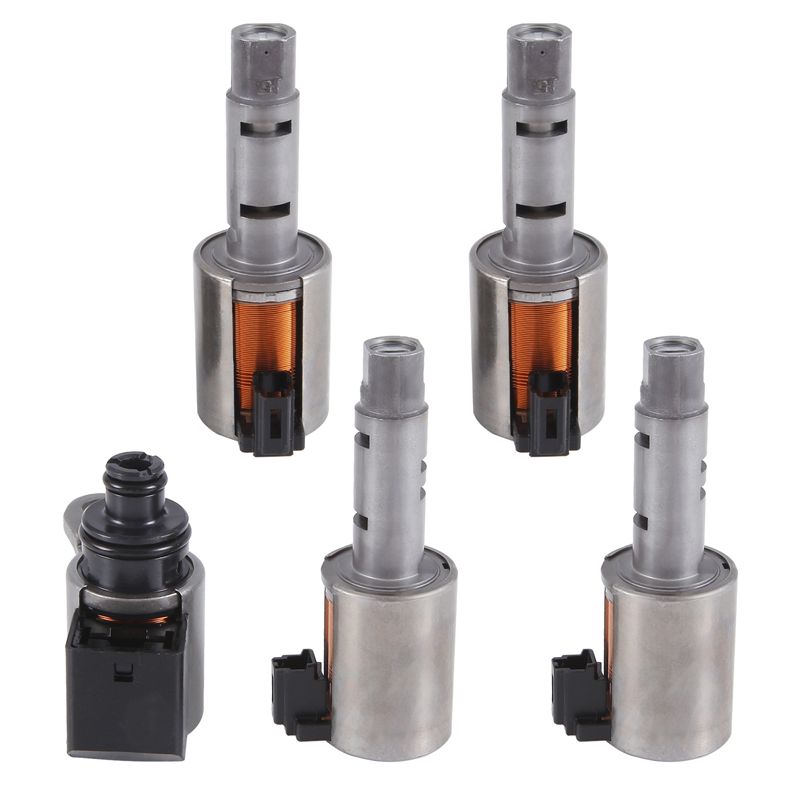 5Pcs RE0F11A JF015E CVT Transmission Solenoid Gearbox Kit For Nissan Sentra Versa Spark Swift 2012-2015