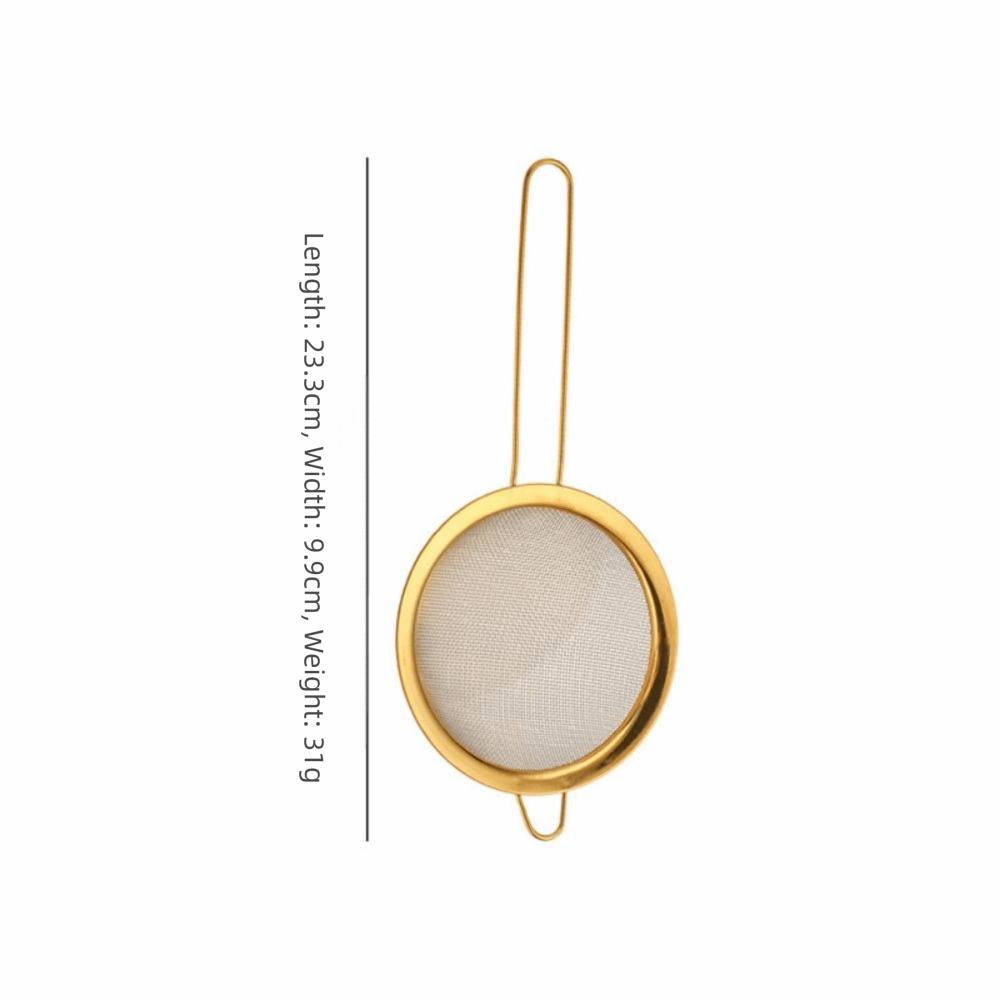 Stainless Steel Flour Sifter Sieve Fine Mesh Flour Colanders Coffee Mesh Filter Kitchen Bakware