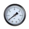 Манометр 0?60 PSI 14 дюймов NPT 2-дюймовый циферблат Четкий дисплей Нержавеющая сталь Чугун Осевой манометр для