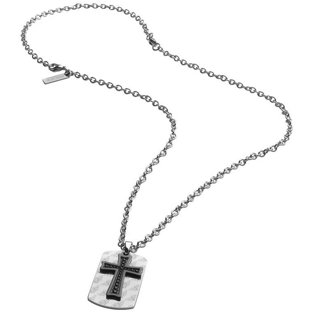Men's Necklace Police S14AQZ01P 45 Cm