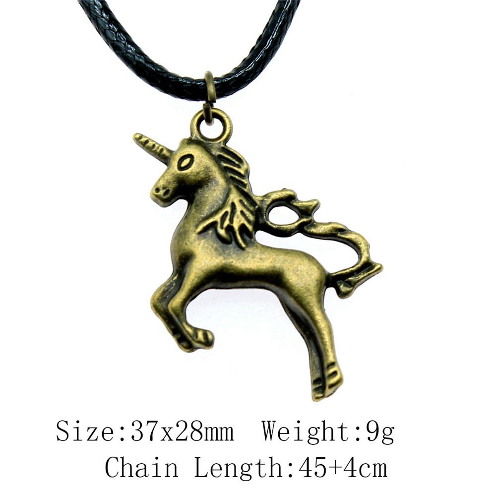 Новинки Чокеры Ожерелья Для Женщин Ожерелье С Слоном И Лошадью Кожаная Цепочка 45см Сувенирные Подвески На Шею