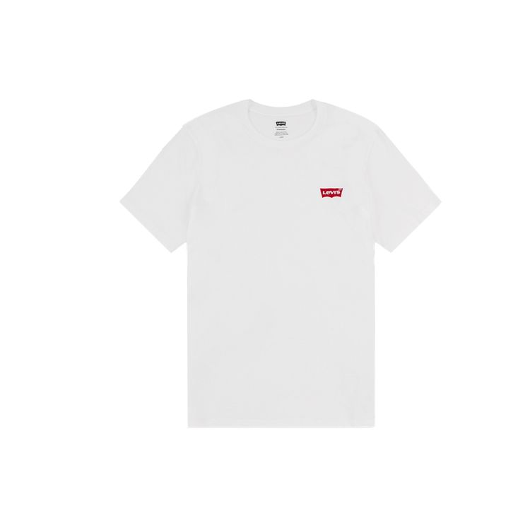 Levis Crew Neck Cotton Short Sleeve T-Shirt 2-Pack Men Tops Gray White 79681-0001