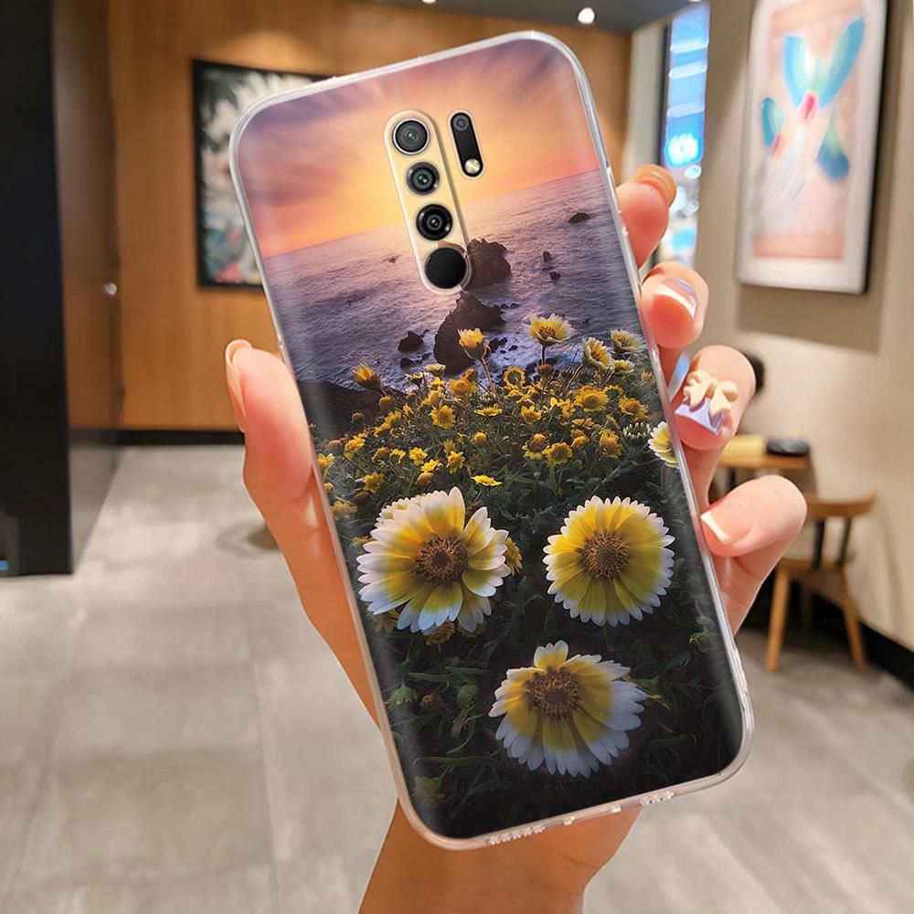 Чехол для телефона Xiaomi Redmi 9 Милый чехол для телефона с пандой для Redmi 9 Prime Redmi9 Чехлы Funda Мягкий силиконовый защитный чехол на заднюю панель