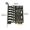Настольные карты расширения PCIE-USB3.0 с 7 портами PCI-e