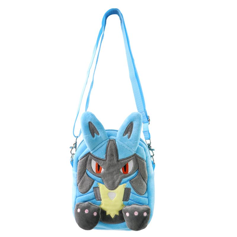 Cute Plush Backpack With Cartoon Dolls Pikachu Gengar Snorlax And More Fun Stuffed Animal Shoulder Bag For Kids