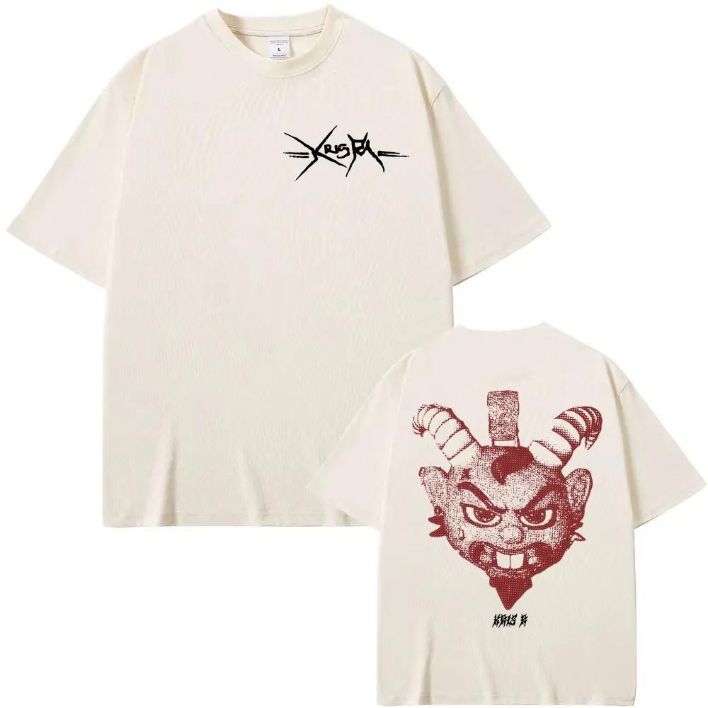 Kris R Rapper Ec Trap De Medallo Album Graphic TShirt Unisex Harajuku Vintage Classic Oversized Short Sleeve TShirt