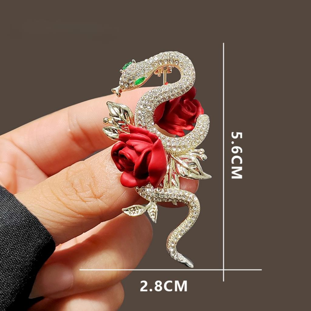 Brooch Pin Animal Brooches for Women Rhinestone Crystal Brooch Pin Animal Accessories Birthday Gift