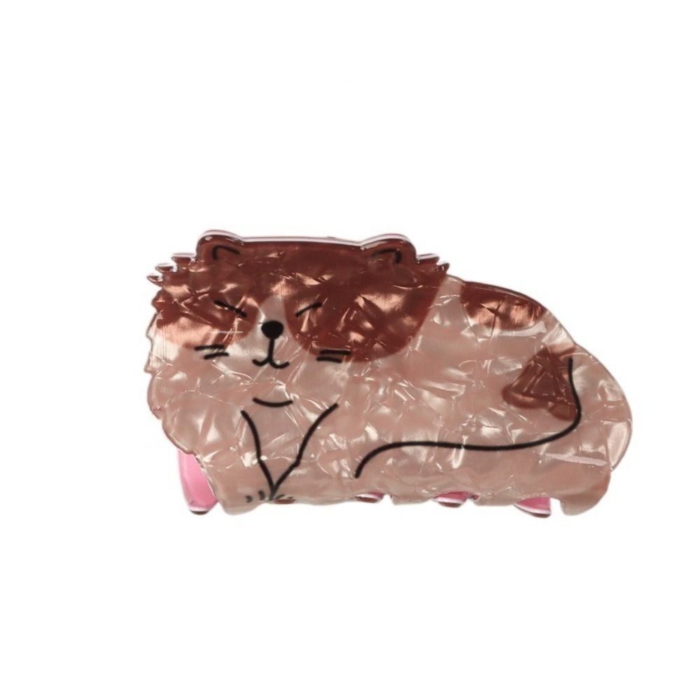 Dog Cat Hair Claw Cartoon Acrylic Animal Hair Clip Cute Animal Shark Clip  Party