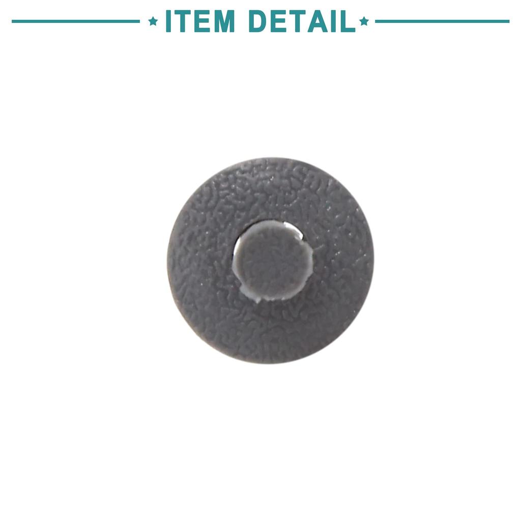 ACROPIX Plastic Rivet Door Bumper Pin 8mm for Automotive Use Push-Type Fasteners, Clips, Gray, 30pcs, Universal, Hole,