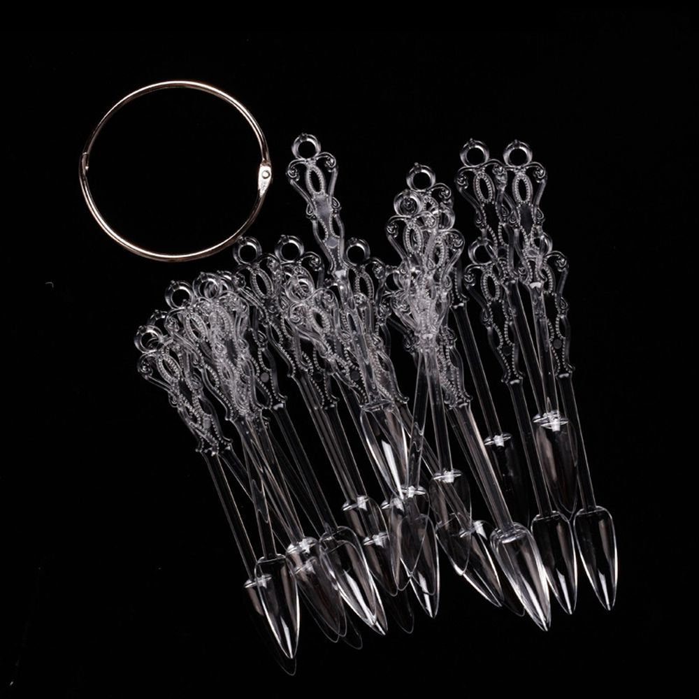 Manicure Fake Nail Display Tips Nail Showing Stand Nail Polish Display Tips Nail Polish Color Card