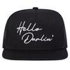 Унисекс Hello darlin Вышивка Хип-хоп сетчатые кепки Весна и лето Открытый Регулируемые спортивные повседневные бейсболки Солнцезащитная кепка