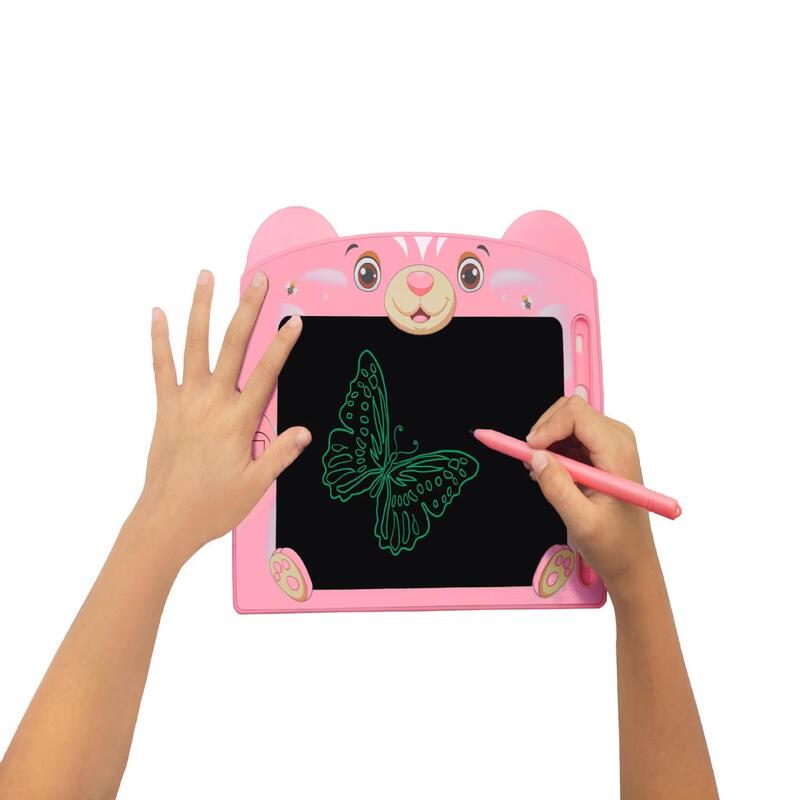 OLOEY Cartoon Bear LCD Kids Drawing Tablet