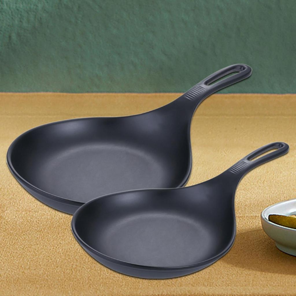 Ложка-тарелка с ручкой, поднос для закусок, дегустационное блюдо, обеденная тарелка, меламиновая корейская ручная тарелка для столовых, шведских столов