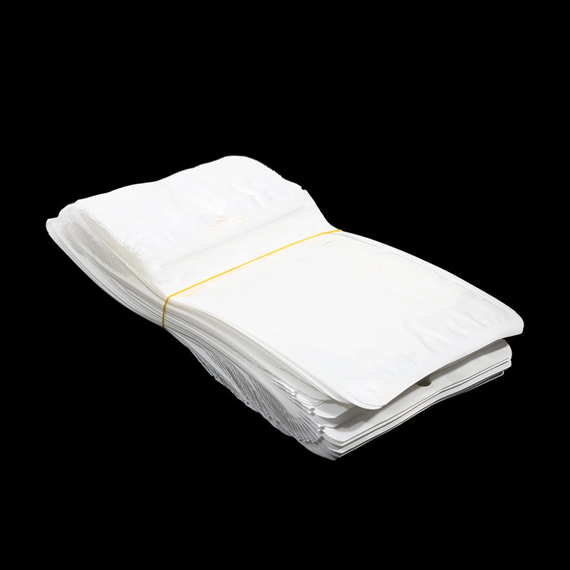 100pcs Macaroon Candy Colors Jewelry Bags For Necklace Earrings Ring Hair Clip Travel Plastic Jewelry Package Storage Bag