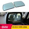 Rear View Rearview Mirror Glass Door Wing Mirrors Heated Side Mirror Glass for BMW X5 E53 1999- 2006 Car