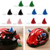 2 шт., украшение в виде рога дьявола, мотоциклетный шлем, украшение на присоске, аксессуары «сделай сам»