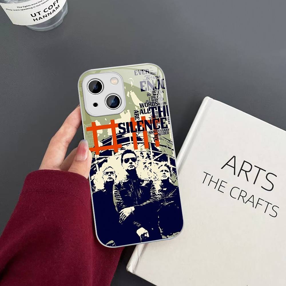 Крутая Мода Rock D-Depeche Для IPhone 14 13 12 Mini 11 Pro XS Max X XR 14 Plus Закаленное Стекло Чехол
