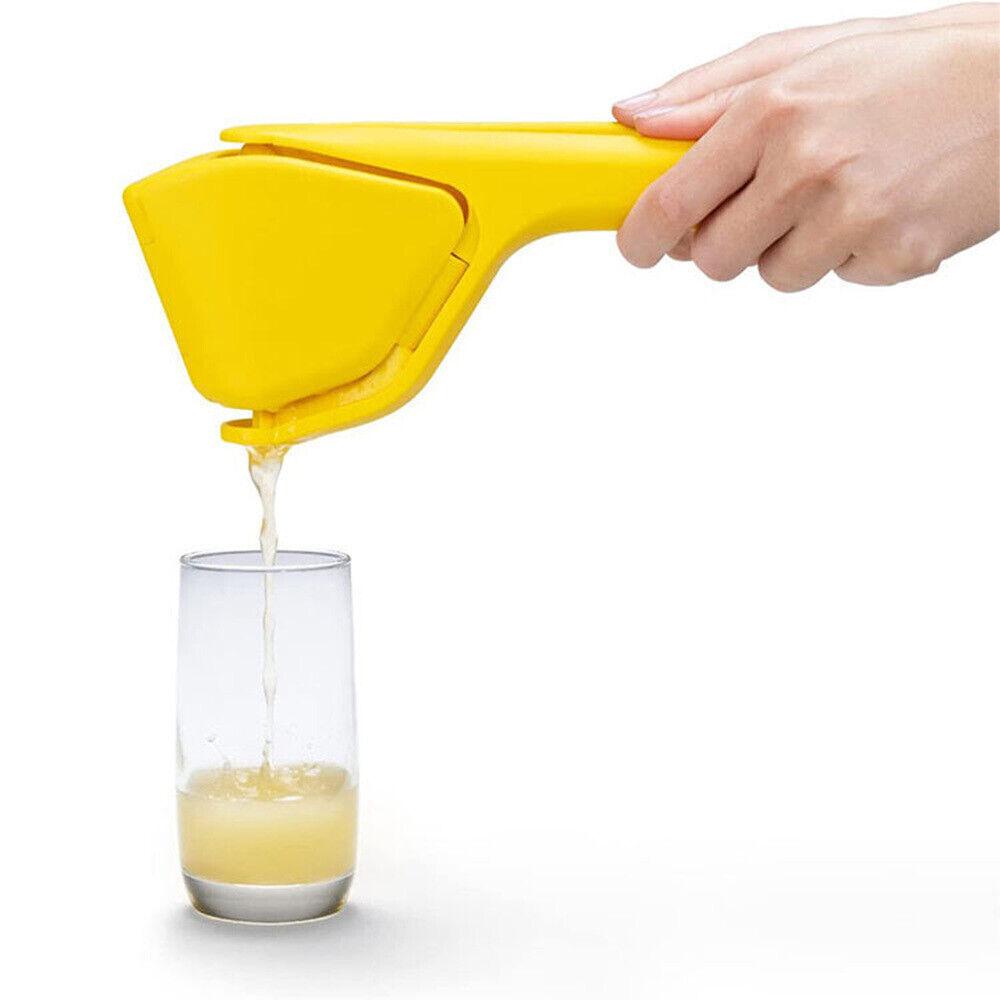 Easy Squeeze Lemon Juicer Manual Orange Citrus Juice Maker Hand Squeezer Foldabl