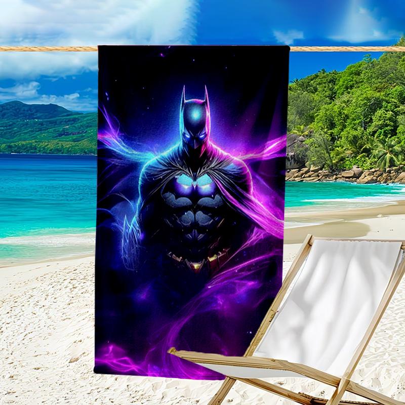 Dark Knight Rising Beach Towel - Soft, Absorbent Microfiber, Lightweight, Ideal for The Beach, Parties, Travel, Camping fan gifts