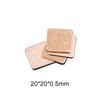 10Pcs 0.1mm/0.3mm/0.5mm/0.8mm/1mm/1.2mm Copper Sheet Plate Strip Shim Thermal Pad Heatsink Sheet For GPU CPU VGA Chip RAM Coolin