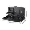 Seat Back Eating Tray Folding Drink Table Car Seat Back Food Tray Auto Eating Organizer For Rear Passenger Road Trip Dining For