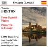 CD TOMÁS BRETÓN, LOM PIANO TRIO, JOAN  - Four Spanish Pieces / Piano Trio In 8570713 Naxos 2008 Japan ObiClassical Used