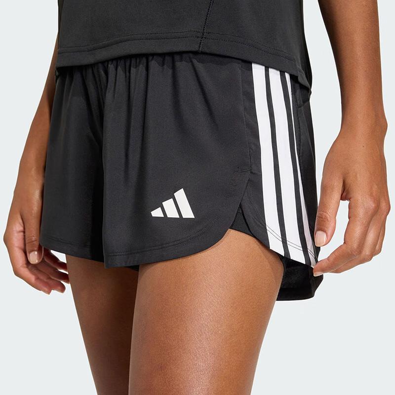 adidas Женские тканые спортивные шорты для фитнеса
