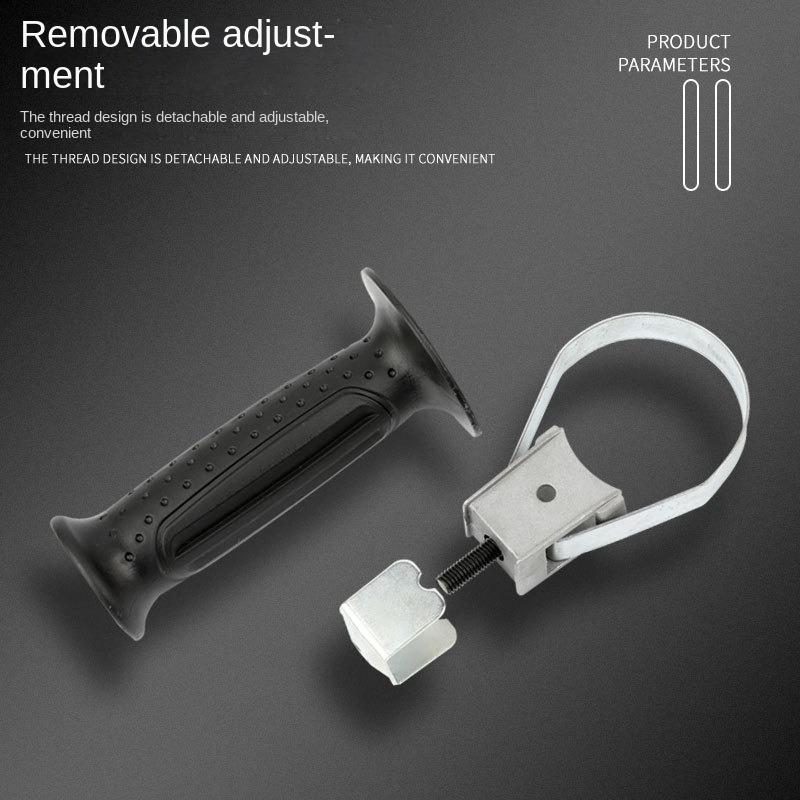 Рукоятка электрического молотка: Нескользящий, Регулируемый, Утолщенное железное кольцо - Сплав промышленного класса