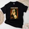 Футболка Megan Thee Stallion GOOD NEWS Винтажная футболка Megan Thee Stallion 90-х Рэп