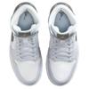 Женские кроссовки Air Jordan 1 Mid White Smoke Grey Pure-Platinum BQ6472-113