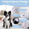 Расческа для домашних собак с распылительной щеткой Фен для собак Удаляет шерсть во время сушки волос Многофункциональный инструмент для чистки шерсти домашних животных