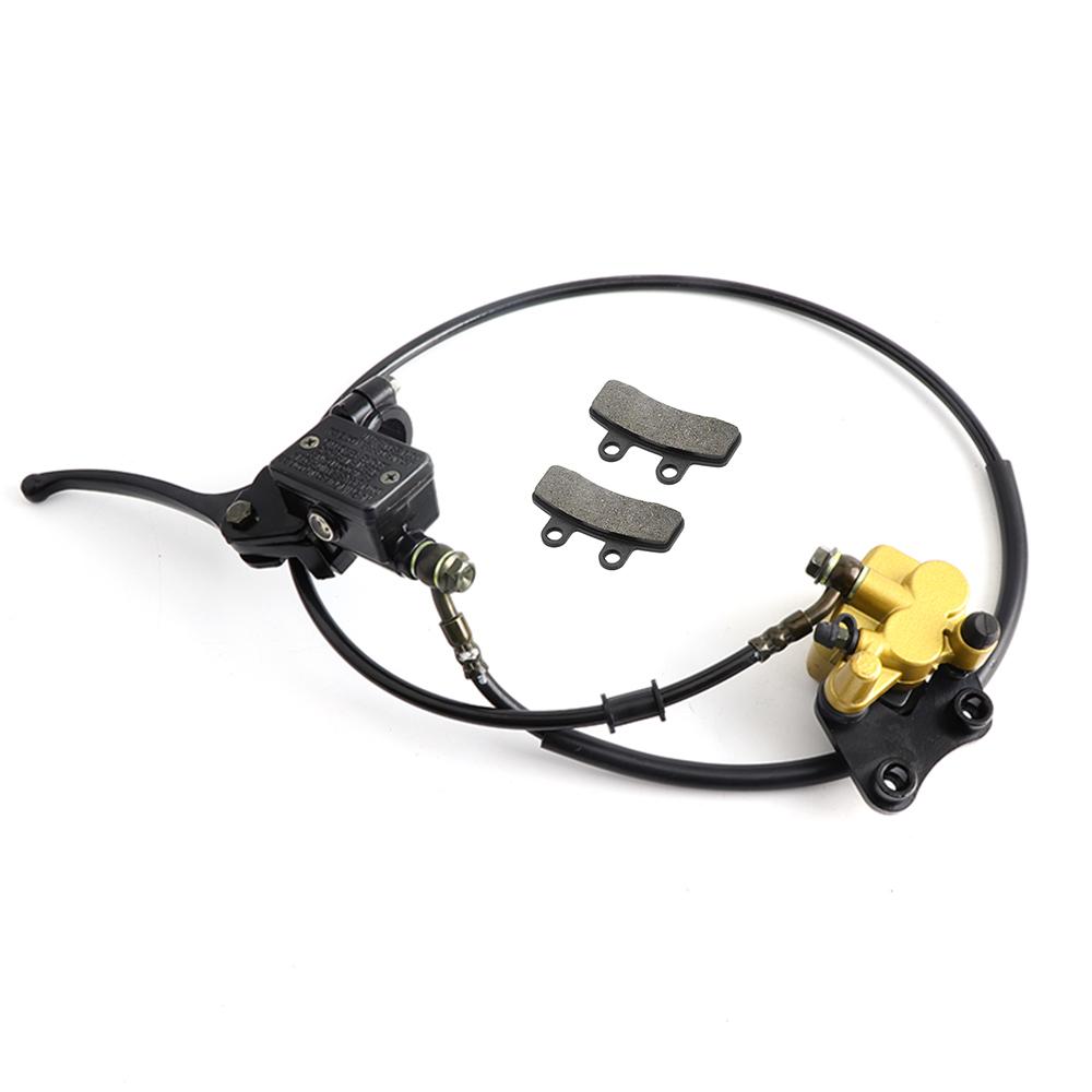 Motorcycle Front /Rear Hydraulic Disc Brake Kit For Most 50cc-125cc Motocross Pit Dirt Bike BBR TTR CRF 50 XR Apollo Motorbike