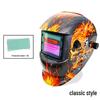Auto-Darkening Head-Mounted Welding Helmet and Glasses for Argon Arc Welding