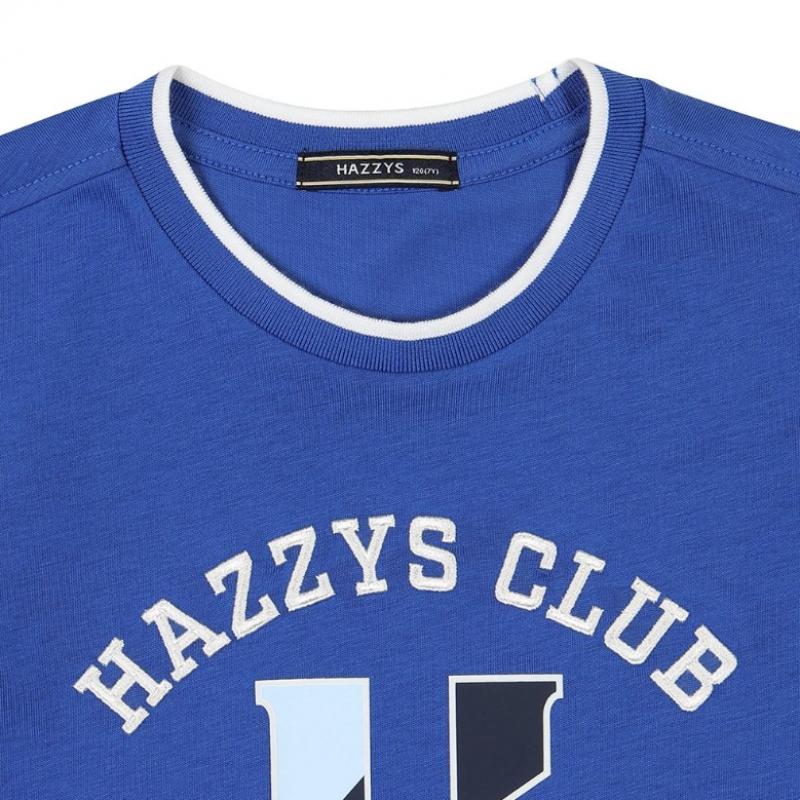 [hedges Kids] Футболка с рисунком Земли, синяя, hum01Tr04m Bu 