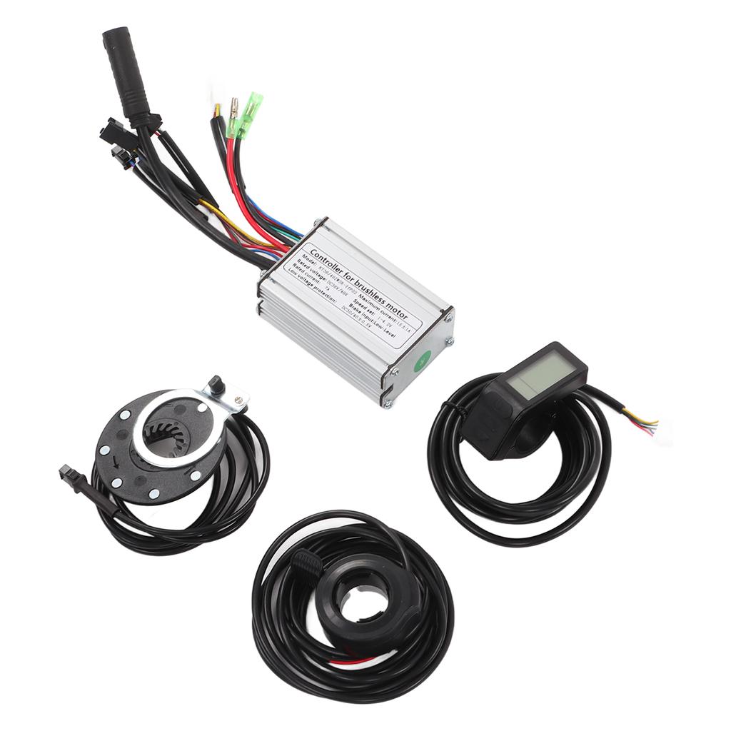 36V48V 250W 15A бесщеточный велосипедный двигатель квадратной формы контроллер комплект с ЖК-панелью 4 130X Thumb