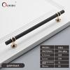 Oukali Promotion Factory Top Seller Zinc Alloy New T Bar Pull Kitchen Cupboard Cabinet Drawer Door Long Knurled Handles