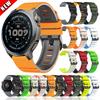22-мм силиконовый ремешок для Huami AMAZFIT BIP 6 5UNITY BALANCE 2 Stratos 3 GTR 2e 3 4 47мм Cheetah Pro Ремешки для HUAWEI WATCH 5