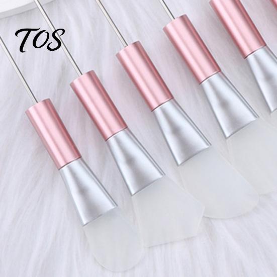 Beauty Tool for Beads 7Pcs DIY Bead Face Mask Brush, Silicone Soft Spatula Applicator Flexible Brush Skincare, Facial Spreader Women, Makeup Beaded