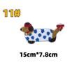 1 Piece Cute Dachshund Embroideried Dog Patches For Girls Bag Diy Small Glue Sticker For Kids Clothes Hairclip Designer