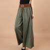 Summer Plus Size Loose Wide-leg Pants High-waisted Casual Big-leg Swing and Thin Pants