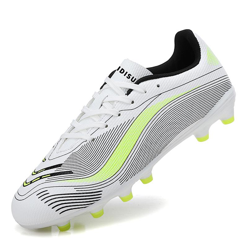 Men Football Boots Long Spikes High Ankle Soccer Shoes AG/TF Kids Outdoor Grass Cleats Soccer Boots Training Sport Football Shoes