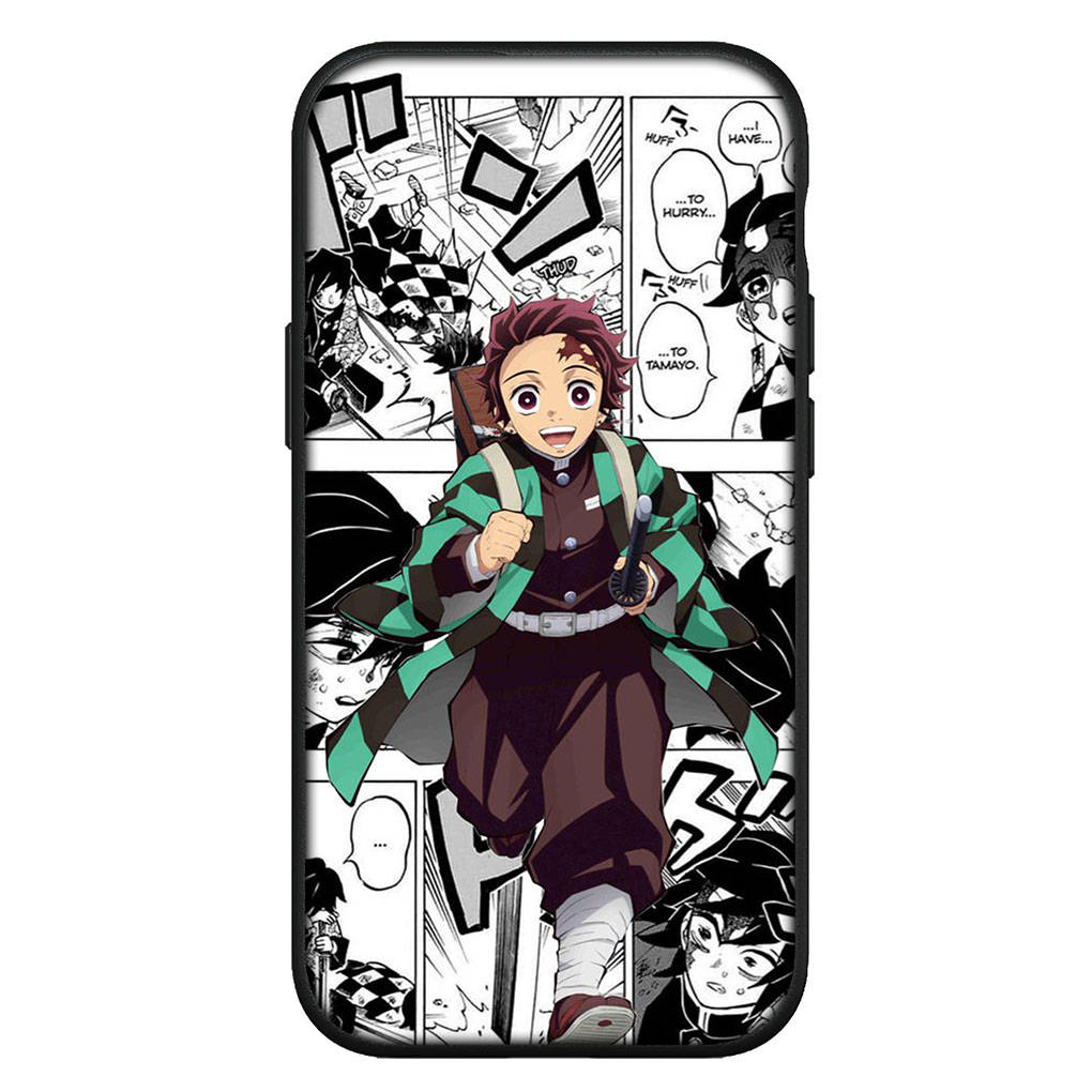 For Samsung Galaxy S24 S23 iPhone 16 15 14 Xiaomi Redmi Note 13 12 11 Plus 9 Pro Max X XR Case Muichiro Tokito Kamado Tanjiro Demon Slayer OPPO Huawei