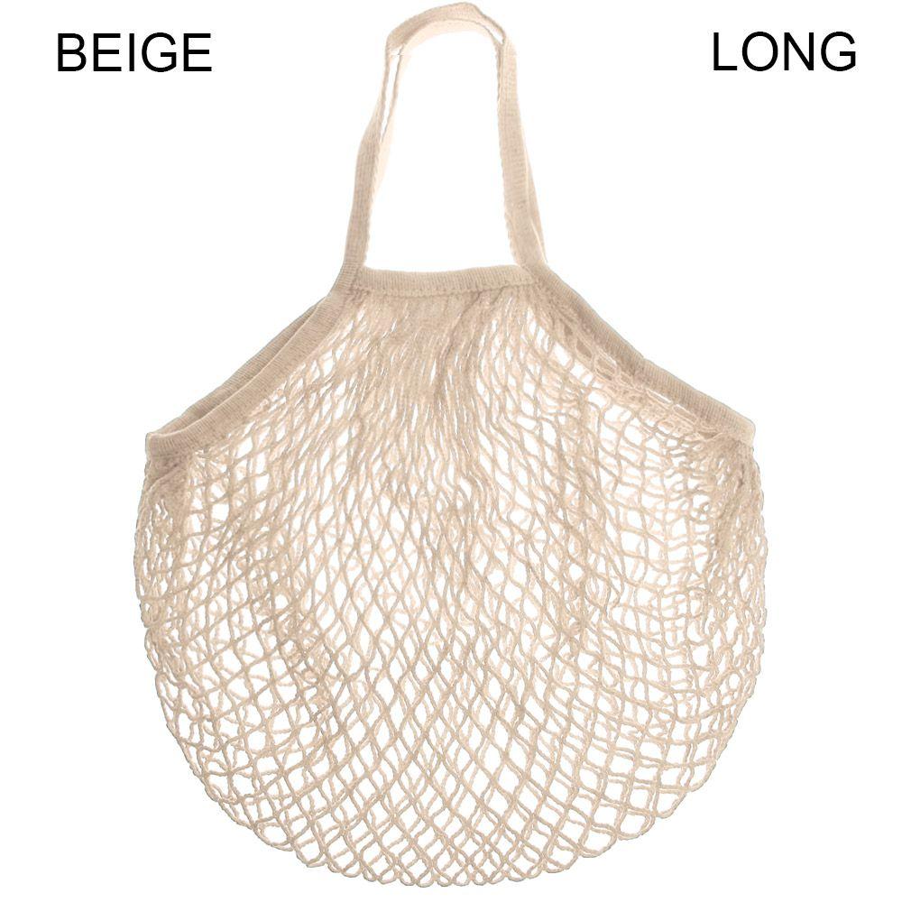 Cotton Reusable Shopping String Fishnet Mesh Bag Net Turtle Bags Woven Net Tote Storage Handbag Tote
